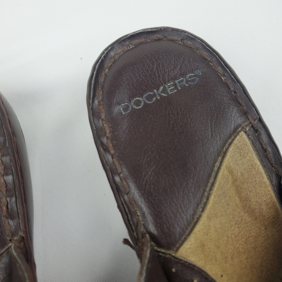 FINAL PRICE 🔥Dockers Camouflok brown leather sandals - Picture 7 of 9